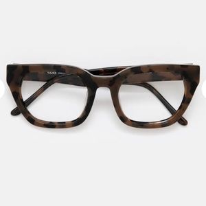 Glas reading glasses kiara style in brown tortoise shell 1.5 magnification